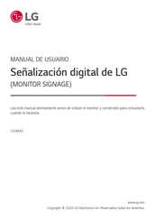 LG 22SM3G Manual De Usuario