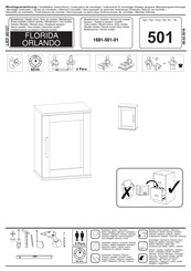 trendteam FLORIDA 501 Instrucciones De Montaje