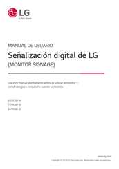 LG 86TR3BF-B Manual De Usuario