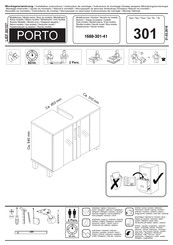 trendteam PORTO 301 Instrucciones De Montaje