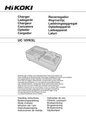 HIKOKI UC 18YKSL Instrucciones De Manejo