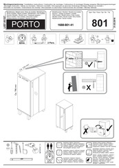 trendteam PORTO 801 Instrucciones De Montaje