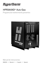 Hypertherm HPR260XD Auto Gas Manual De Instrucciones