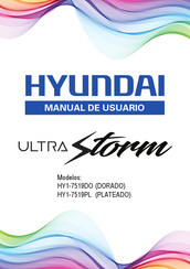 Hyundai ULTRA Storm HY1-7519DO Manual De Usuario