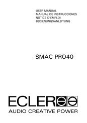 Ecler SMAC PRO40 Manual De Instrucciones