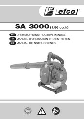 Efco SA 3000 Manual De Instrucciones