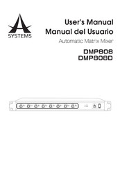 A SYSTEMS DMP808 Manual Del Usuario