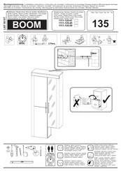 trendteam BOOM 1111-135-41 Instrucciones De Montaje