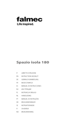 FALMEC Spazio isola 180 Manual De Instrucciones