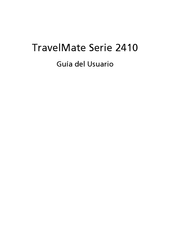 Acer TravelMate 2410 Serie Guia Del Usuario