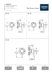 Grohe CONCETTO 29 106 Manual De Instrucciones