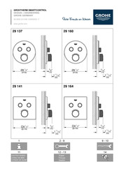 Grohe GROHTHERM SMARTCONTROL 29 160 Guia De Inicio Rapido