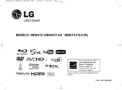 LG HB954TZ-AD Manual De Instrucciones