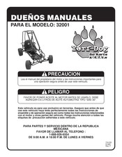 Yerf-Dog 32001 Manual Del Propietário