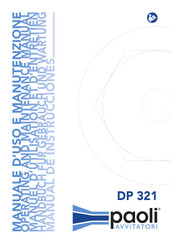 Paoli Avvitatori DP 321 Manual De Instrucciones