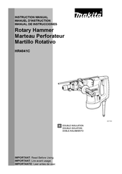 Makita HR4041C Manual De Instrucciones