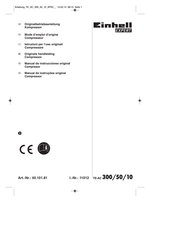 EINHELL Expert 40.101.81 Manual De Instrucciones