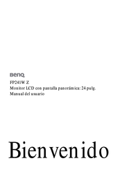 BenQ FP241W Z Manual Del Usuario