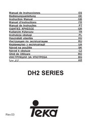 Teka DH2 Serie Manual De Instrucciones