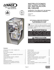 Lennox ELITE ML196UHE Instrucciones De Instalación