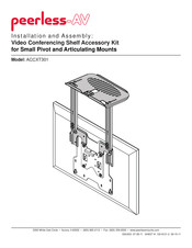 peerless-AV ACCXT301 Instalación Y Montaje