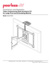 peerless-AV ACCXT300 Instalación Y Montaje