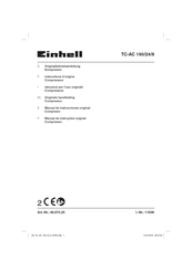 EINHELL 40.073.25 Manual De Instrucciones Original