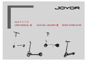 Joyor F5+ Guia Del Usuario