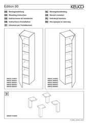 KEUCO Edition 90 39030 380001 Instrucciones De Instalación