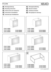 KEUCO X-Line 33162 290000 Instrucciones De Instalación