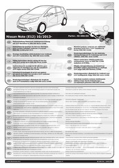 ECS Electronics NI-096-DH Instrucciones De Montaje