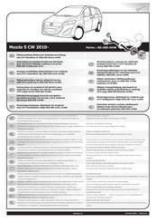 ECS Electronics MZ-085-DHW Instrucciones De Montaje