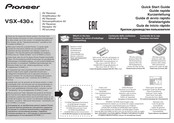 Pioneer VSX-430-k Manual De Instrucciones