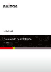 Edimax HP-5102 Guía Rápida De Instalación