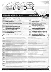 ECS Electronics OP-053-DX Instrucciones De Montaje