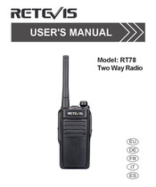 Retevis RT78 Manual Del Usuario