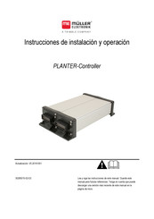 Muller Elektronik PLANTER Instrucciones De Instalación Y  Operación