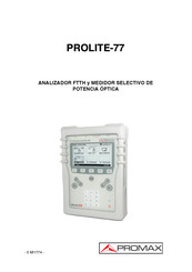 Promax PROLITE-77 Manual De Usuario