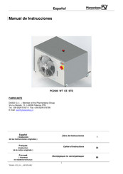 Pfannenberg PC2500 WT CE STD Manual De Instrucciones