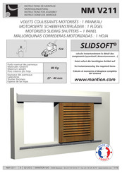 Mantion SLIDSOFT NM V211 Instrucciones De Montaje