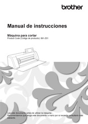 Brother 891-Z01 Manual De Instrucciones