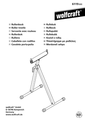 wolfcraft 6119 000 Manual De Instrucciones