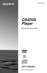 Sony DVP-NS930V Manual De Instrucciones