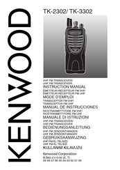 Kenwood TK-3302 Manual De Instrucciones