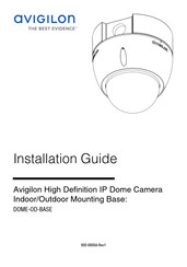 Avigilon DOME-OD-BASE Manual Del Usuario