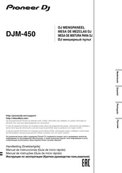 PIONEER DJ DJM-450 Manual De Instrucciones