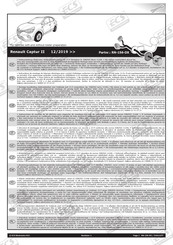 ECS Electronics RN-156-DX Instrucciones De Montaje