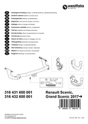 Westfalia 316 432 600 001 Instrucciones De Montaje