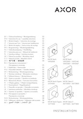 Axor Starck 10972140 Modo De Empleo/Instrucciones De Montaje