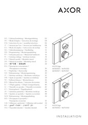 Axor Edge 46760007 Modo De Empleo/Instrucciones De Montaje